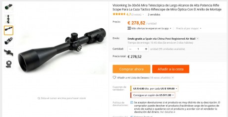 Para los que aun creen firmemente que todos los visores chinos, son malos, o malisimos, deberían ver un 100