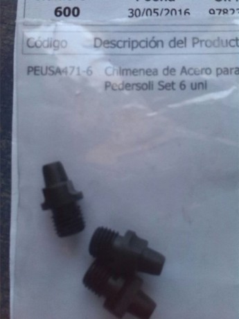 vendo 3 chimeneas pedersoli  o cambio por 1 para una pistola   LE PAGE

creo que son de revolver  remington 10