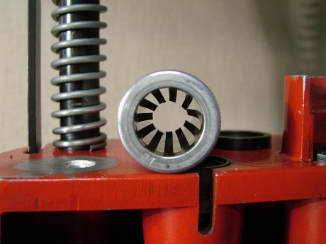 VENDIDA!!!  maquina de recarga de cartuchería semimetalica Cal 12 marca LYMAN, modelo EASY SHOTSHELL de 02
