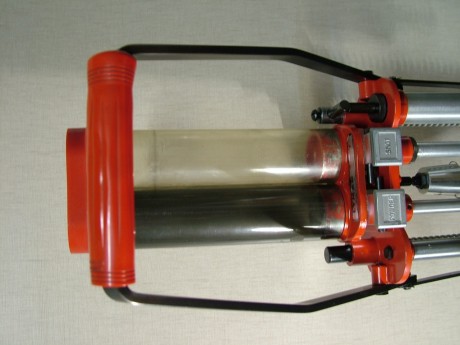 VENDIDA!!!  maquina de recarga de cartuchería semimetalica Cal 12 marca LYMAN, modelo EASY SHOTSHELL de 10