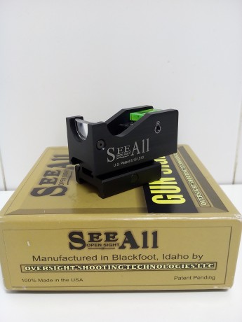 En venta ,visor Ser All Open Sight,hecho en USA.
Incluye una montura UTG para desmontaje rapido.
El visor 01