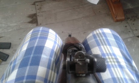 Por no darle uso y estar muerta en el armero vendo este trozo de la historia :

 INLAND de 1944 ,(posiblemente 71