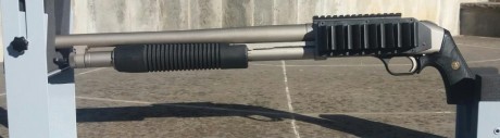  Vendo MOSSBERG 500 , cal 12 de corredera, con culata original, pistolet, portacartuchos y carril superior.
Sólo 02