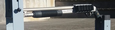  Vendo MOSSBERG 500 , cal 12 de corredera, con culata original, pistolet, portacartuchos y carril superior.
Sólo 01