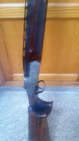Hola vendo superpuesta Fabarm STL C6 COMPETICION, 76 cm de cañón, banda alta, dos culatas con sube baja, 01