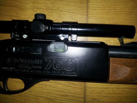 Vendo esta carabina crosman 766 + visor gamo, no tengo ni idea de aire comprimido pues era de mi padre, 11
