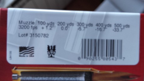 Hola a todos, me ha surgido una pequeña duda. Acabo de adquirir un rifle en el calibre 270 win y he comprado 01