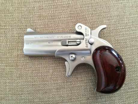 hola vendo derringer del calibre 22lr realizado a mano por american derringer
perfecto estado,con certificados 01