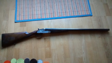 Que tal vendo dos escopetas paralelas, en muy buen estado a pesar de los años que tienen .
Una es una 41