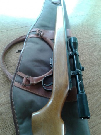 VENDO ESCOPETA LAMBER  DE CAÑON 66 CALIBRE 12 DOS GATILLOS TIRA MUY BIEN LA VENDO POR 200 EUROS  Y REGALO 02