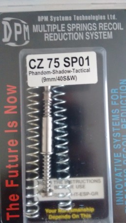 Vendo DPM SYSTEM CZ-75 SP01 SHADOW,TACTICAL,Phandow Cal. 9mm y 40s&w.
Esta totalmente nuevo a estrenar.
Precio:58€ 00