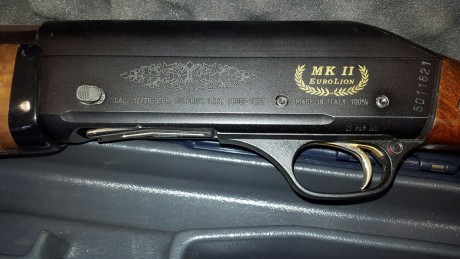 Vendo o cambio escopeta repetidora Fabarm Eurolion MKII con culata regulable, 4 chokes interiores y dos 02