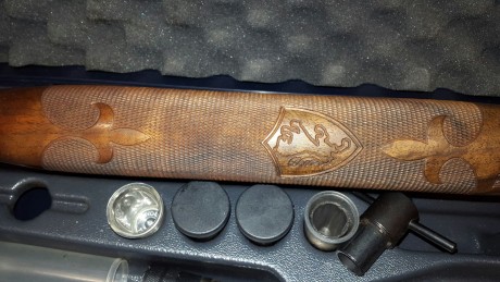 Vendo o cambio escopeta repetidora Fabarm Eurolion MKII con culata regulable, 4 chokes interiores y dos 01