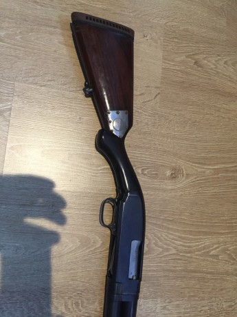 Vendo una bonita escopeta Winchester Modelo 1912, calibre 12, en muy buen estado, ideal para los amantes 02