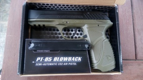 Se vende Gamo PT-85 completamente nueva, la compre para mi hijo pero al final ha dicho que no. Tiene factura 00