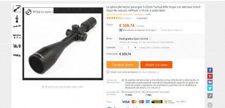 Hola buenas.
Tengo un Remington 700 sps y quiero ponerle un visor para pasar el rato en la galería.
Me 90