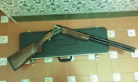 Vendo Laurona Trap Gold en muy buenas condiciones tanto de pavonado como de maderas. Bien cuidada y mantenida. 12