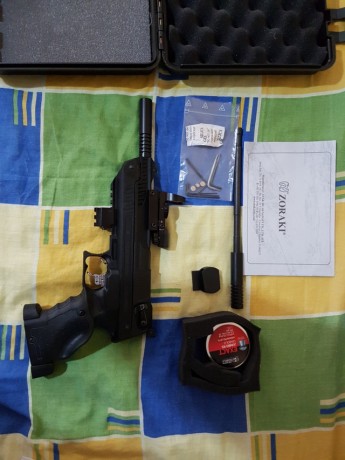 pues eso, vendo zoraki hp ultra del calibre 5,5 mas cañon del 4,5 que se cambia en menos de 5 minutos 00