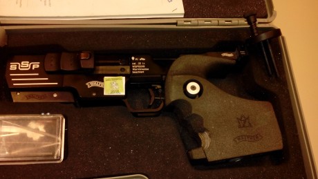 - Pongo en venta mi whalther SSP del calibre 22, de color negro mate, en perfecto estado.
- Se entrega 01