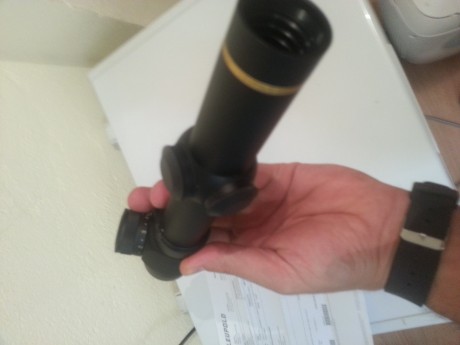 Visor de batida LEUPOLD VARI X III 1,5-5x20 retícula iluminada.
Me acaba de llegar del servicio tecnico 00