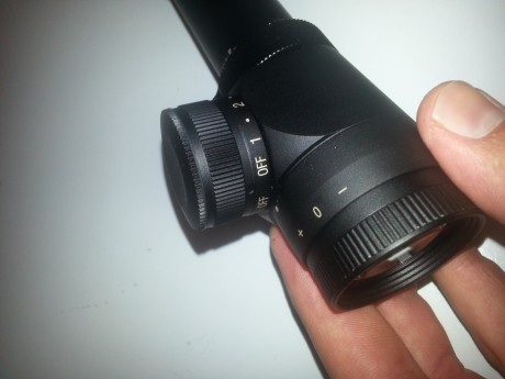 Visor de batida LEUPOLD VARI X III 1,5-5x20 retícula iluminada.
Me acaba de llegar del servicio tecnico 10