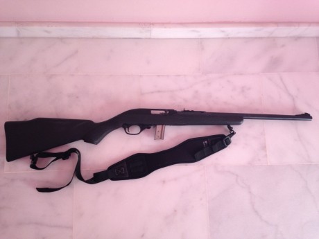 Cambio Marlin 795 muy bien cuidada y funcionando perfectamente es del 22 lr y seamiauto.

Es muy pequeñita 02