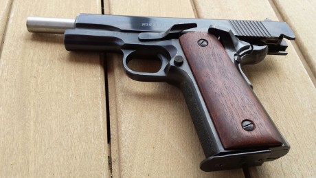 Hola. 
Vendo Norinco 1911 en 45 ACP. Buen estado general. Usada solo en precision. 12