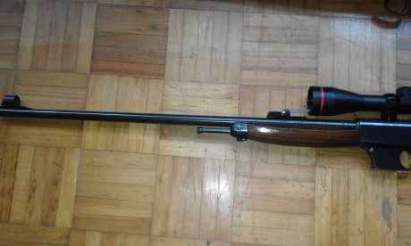 Vendo carabina Unique X51BIS, del 22 LR., semiatomatica desmontable, con un visor de 3-9X40, precio 250 12
