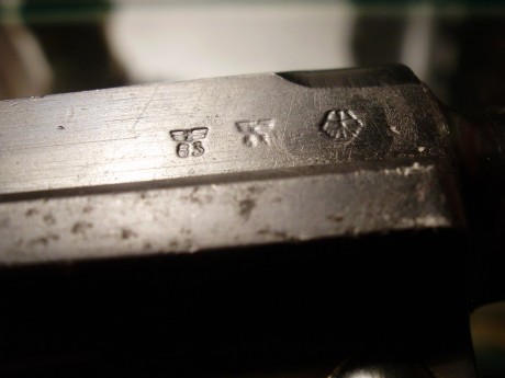 Cachas de Madera, los números son coincidentes en: Cañón, placa de desmontaje, fiador, armazón, indicador 21