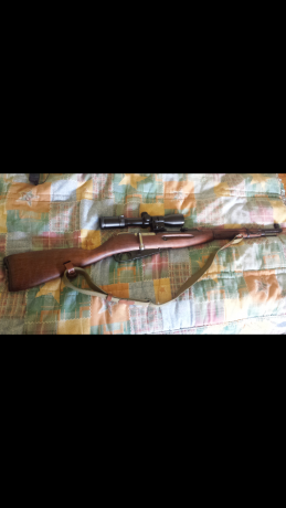 Se vende mosin nagant  m38 modelo corto.calibre 7,62x54r.con bases Weaver atornilladas a la accion.anillas 00