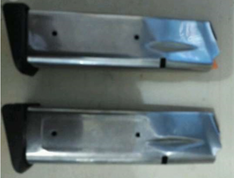 Se venden dos cargadores SPS del 40 S&W sin uso. Con teja elevadora y muelle de alta capacidad con 00