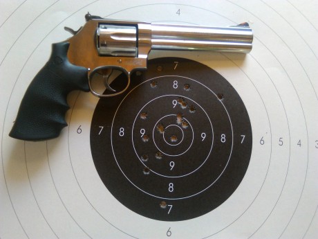 Hola chicos,algien ha montado la punta de HN 356 TC en el cartucho de 38Sp para el 686 de S&W,
si 150