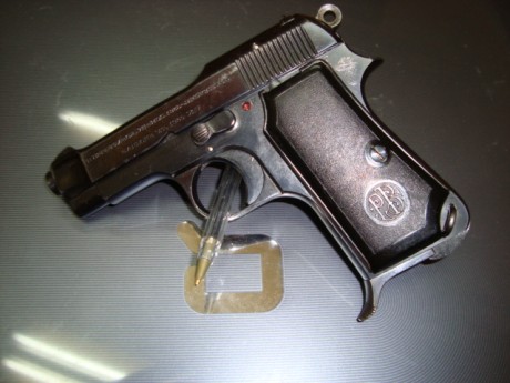 Vendo Pistola Beretta modelo 34 ,  documentada en libro de coleccionista ,se puede conservar de libro 01