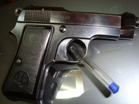 Vendo Pistola Beretta modelo 34 ,  documentada en libro de coleccionista ,se puede conservar de libro 00