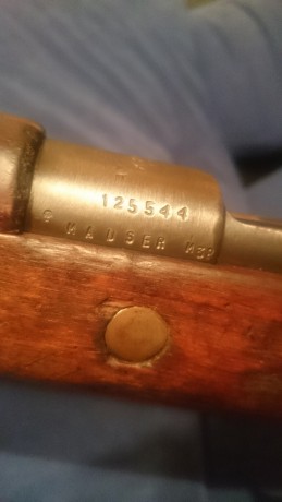 Hola,vendo mauser turco en buen estado,numeracion coincidente excepto cerrojo,agrupa perfecto,el precio 12