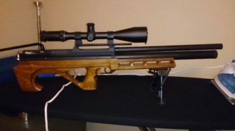 hola, vendo edgun matador, seminueva, con tripode harris y visor, calibre 5,5
precio 1200, vivo en madrid, 21