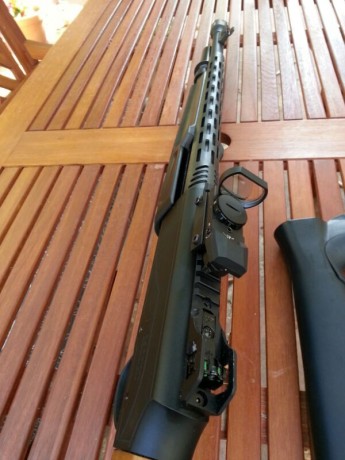 Hola a todos, pongo a la venta mi Hatsan Escort. Se trata de una escopeta de corredera 7+1. Adquirida 10