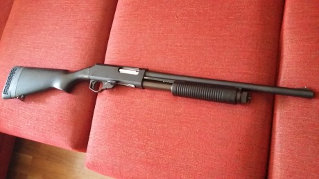 Se vende.
AUNQUE despues de lo de Niza entran dudas de quitarla.
 Escopeta de corredera marca Franchi(la 01