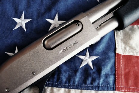 VENDIDA REMINGTON 870 MARINE MAGNUM, calibre 12. 

Con permiso del anterior propietario utilizo sus fotografías 00