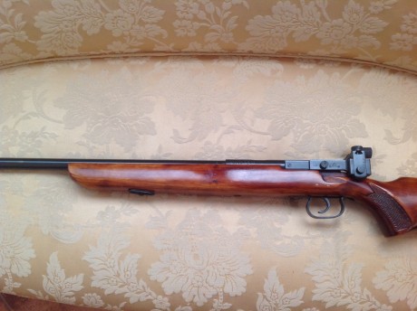 Vendo carabina match toz  con túnel y diopter original.

Precision excelente

Precio 400€ portes incluidos

Más 01