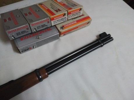 Se vende rifle de palanca Winchester modelo 94 en calibre 375 win, en un estado de 9 sobre 10.

Precio 00