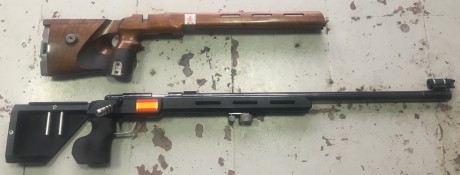 Buenas.

Pongo a la venta una carabina Anschutz Modelo Match 54 del Cal.22

La carabina está en perfectísimas 00