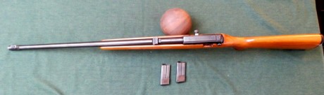 Hola, vendo una carabina del calibre 22 marca Brno en buen estado, pega muy bien, la carabina está en 01