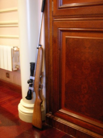 Pongo a la venta otra de mis JOYAS EDICIÓN ARMEROS USA, en concreto la CR160, el primer rifle de CO2 con 01
