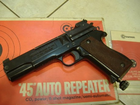 ¡  La Crosman 451, conocida también como MILITARY 45 AUTO  ! 

 Encontrar un arma de éstas características 01