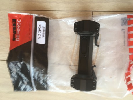Vendo monturas de una pieza FAB DEFENCE para visores de 30 o 34mm. 
Fabricadas en acero, super robustas.
Solo 02