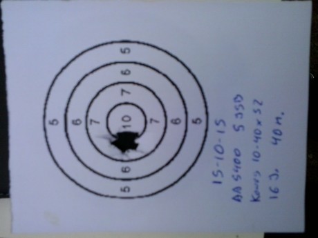 Hola, vendo esta carabina ideal para precision o field target. La carabina tiene una precision impresionante 02