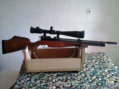 Hola, vendo esta carabina ideal para precision o field target. La carabina tiene una precision impresionante 01