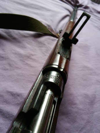 Vendo Carl Gustafs Stads Gevärsfaktori 1917 del calibre 6,5*55 en muy buen estado de conservación.
Gran 02