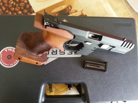 Vendo pistola nueva de fabricacion Alemana, de competición, Marca Tesro Modelo TS 22 3 PRO calibre .22L
La 02